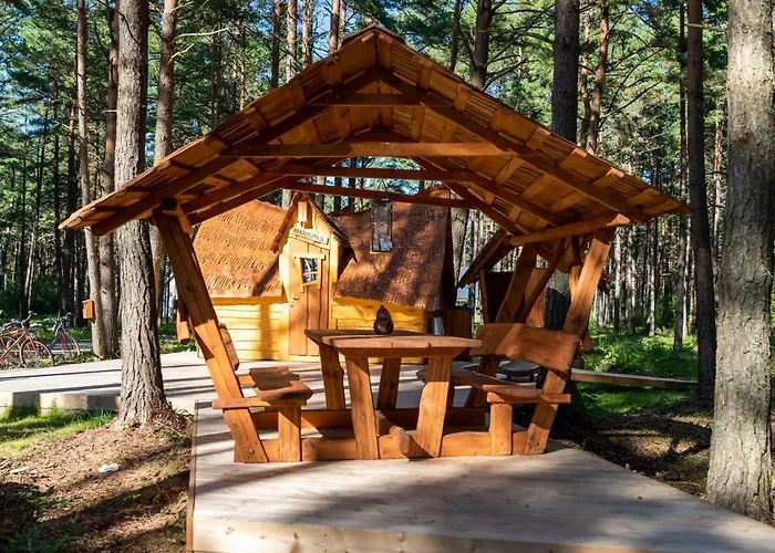 Кемпинг Paekapikumaja Vormsi Saarel Hosby