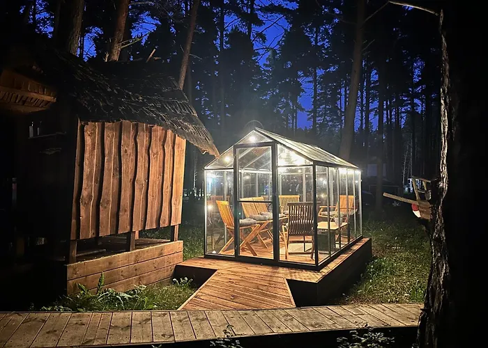 Кемпинг Paekapikumaja Vormsi Saarel *